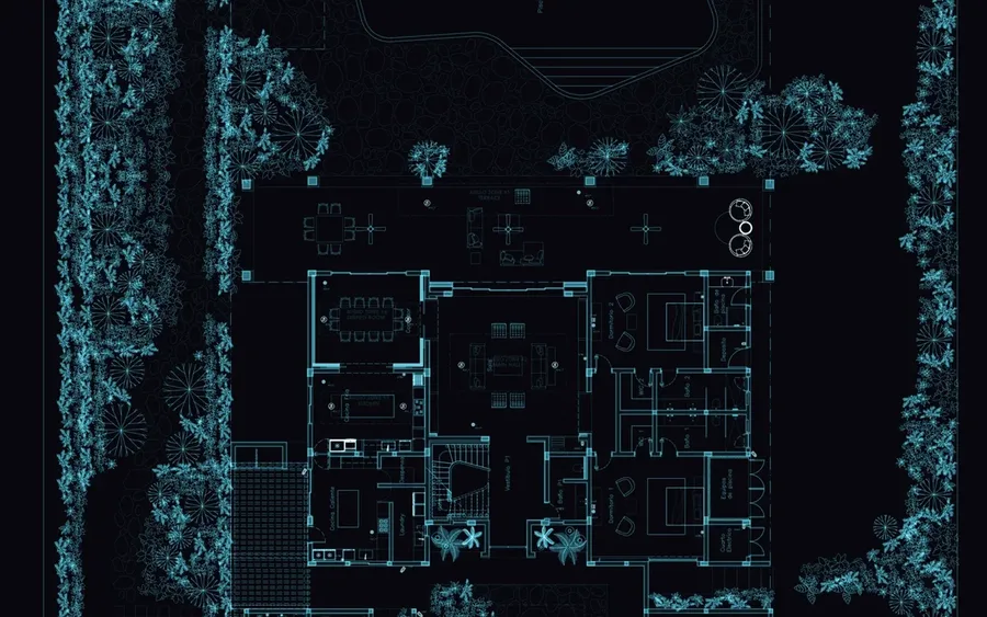 Corales 80 tech plan drawing