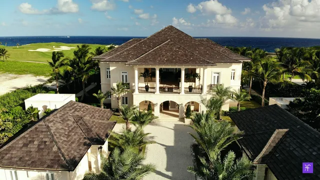 Aerial view of the Corales 41 villa